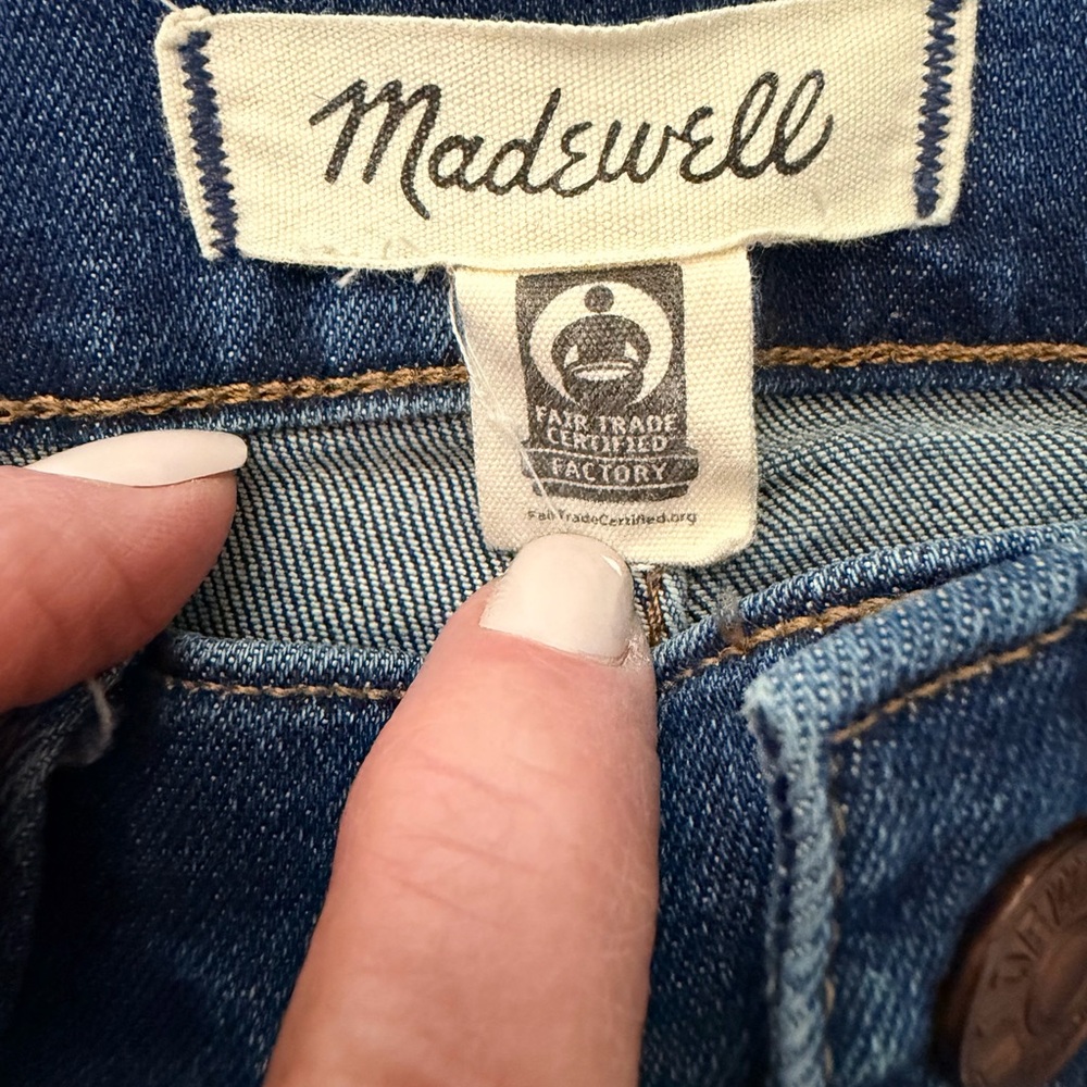 Madewell Curvy High-Rise Skinny Jeans in Lanette Wash 27W/27” Inseam - Picture 4 of 5